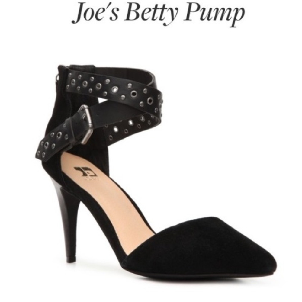 Joe’s Betty Suede Strappy Pump